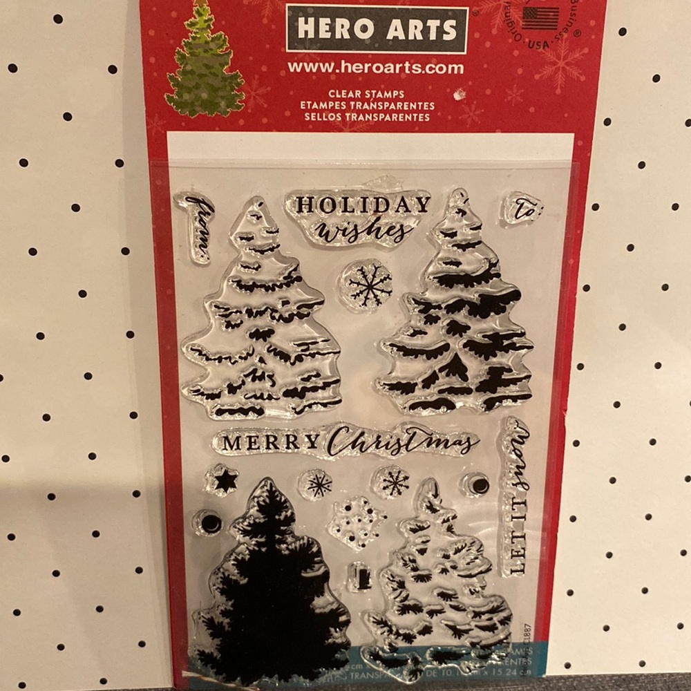 Christmas and Winter holiday photopolymer stamps